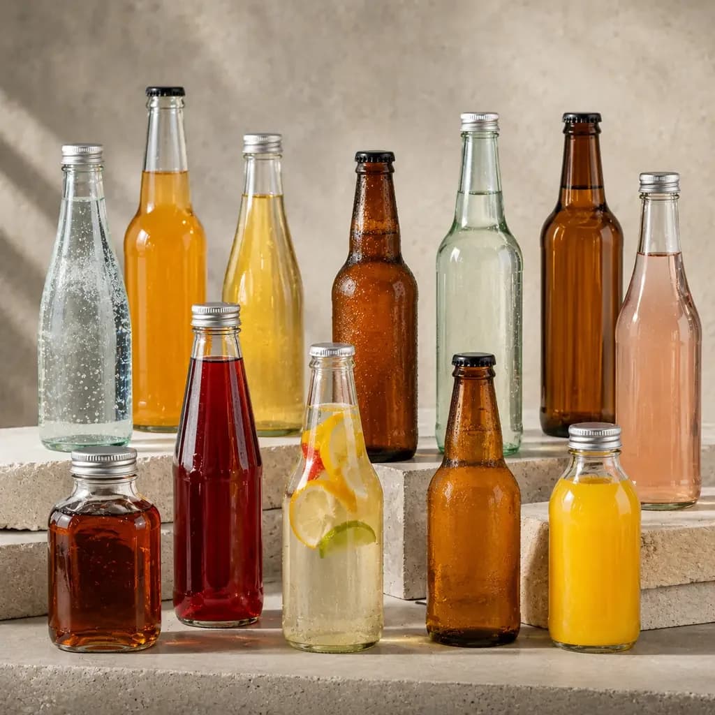 Beverage & Juice Glass Bottles